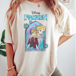 retro disney princess elsa stained glass shirt, frozen elsa anna shirt, disney princess elsa shirt, disneyworld shirt, d