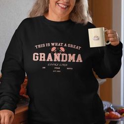 custom grandma sweatshirt, custom kids names grandma sweatshirt, grandma christmas gift, personalized grandma sweatshirt