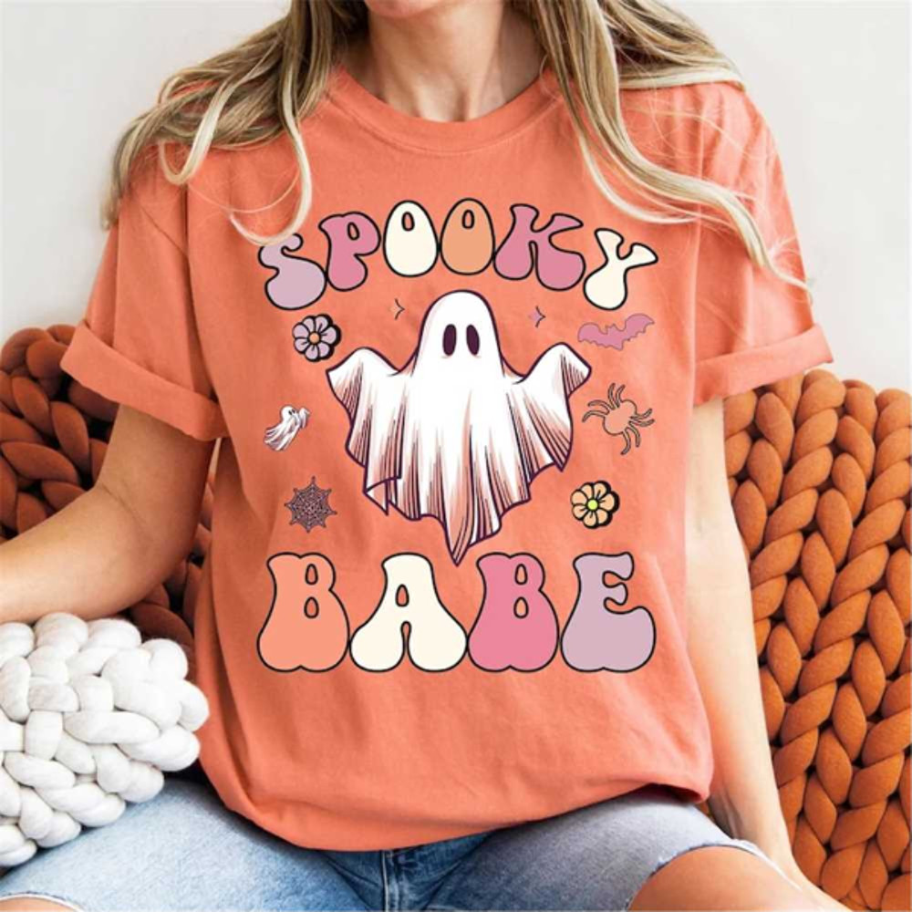 MR2710202393212halloweenspookybabeshirthalloweenshirtspookybabeshirtimage1jpg