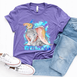 disney classic dumbo baby elephant t-shirt disneyland vacation holiday trip unisex adult t-shirt kid shirt hoodie sweats