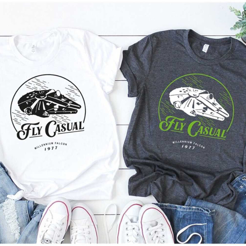 MR254202310394flycasualtshirtmillenniumfalconshirtstarwarsimage1jpg