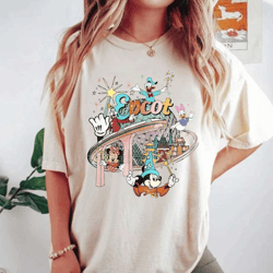disney epcot since 1982 comfort colors shirt, disney trip family shirt, disney aesthetic shirt, retro disneyworld shirt,