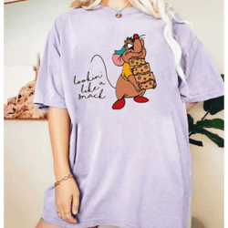 lookin' like a snack gus-gus comfort colors shirt, disney snack shirt, disney cindrella shirt, disney family shirt, disn
