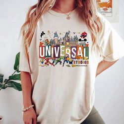 disney universal studios comfort colors shirt, disney trip family shirt, universal studio trip shirt, disneyworld shirt,