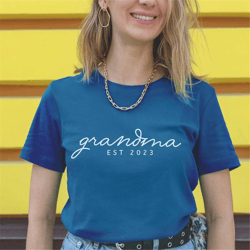 custom new grandma tshirt, gift for grandmother, mother's day t-shirt, gift shirt for grandma, mother's day gift tees, n