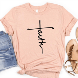 faith shirt, faith cross shirt, love and grace shirt, christian gift, faith gift, christian shirts , faith cross, vertic