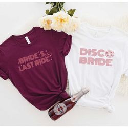 disco bride bride's last disco ride,bachelorette shirts, last disco bachelorette party, cowgirl bachelorette shirts, 90s