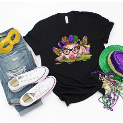 comfort colors mardi gras shirt,mardi gras pig shirt,bacony mardi gras shirt,mardi gras beads shirt,fat tuesday shirt,fu