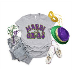 leopard print mardi gras shirt,adult mardi gras tee,fat tuesday shirt,mardi gras beads,fleur de lis shirt,king cake tee,