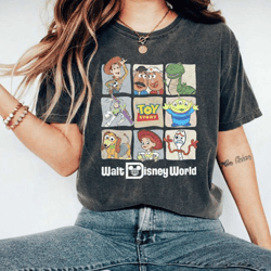 retro disney toy story comfort colors shirt, disney toy story shirt, woody buzz lightyear, to infinity and beyond, disne