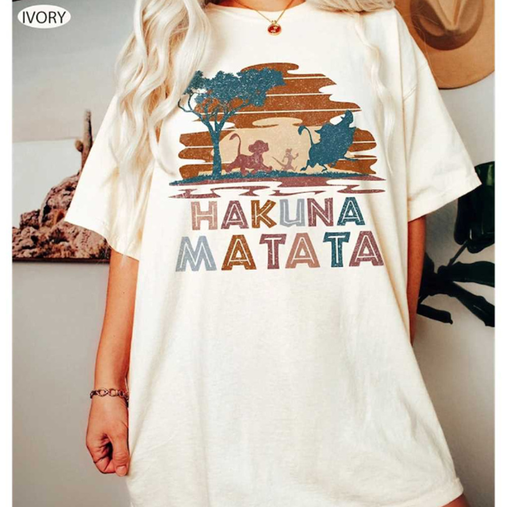 MR45202391536retrohakunamatatacomfortcolorsshirtdisneyanimalivoryjpg