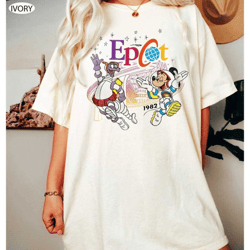 disney epcot center 1982 shirt, mickey and friends shirt, disney family trip, disneyworld shirts, disney vacation 2023 t