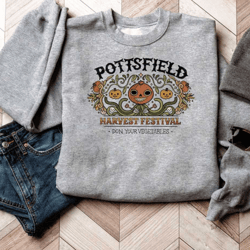 pottsfield harvest festival shirt, pottsfield sweatshirt, gift for autumn, autumn harvest tshirt, vegetables fall shirt,