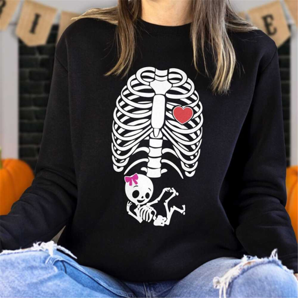 MR2310202392227skeletonhalloweenmaternitysweatshirtfunnypregnancyimage1jpg