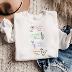 practical magic sweatshirt, salt rosemary love shirt, magic spell shirt, positive message shirt, witchy sweatshirt, hall