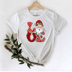 love christmas shirt, santa shirt, christmas shirt, merry christmas shirt, xmas matching pajama, christmas party shirt,c