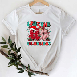 i put the ho in holiday shirt, funny christmas shirt, xmas matching pajama, christmas party shirt, christmas vibes shirt