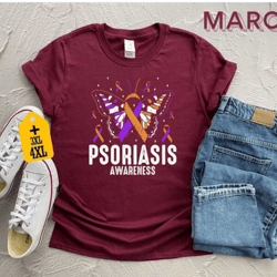 inspirational butterfly shirt for psoriasis awareness and support tee psoriasis awareness butterfly shirt psoriasis supp