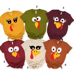cute turkey fall thanksgiving shirt for thanksgiving family matching shirt fall shirt for funny thanksgiving shirt thank