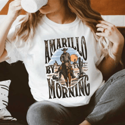 amarillo by morning t-shirt, amarillo shirt, country shirt, texas shirt, country music shirt, country music t shirt, uni