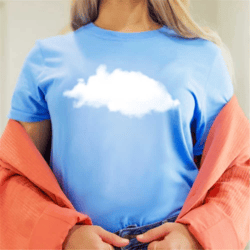 cloud shirt, summer 2022, unisex shirt