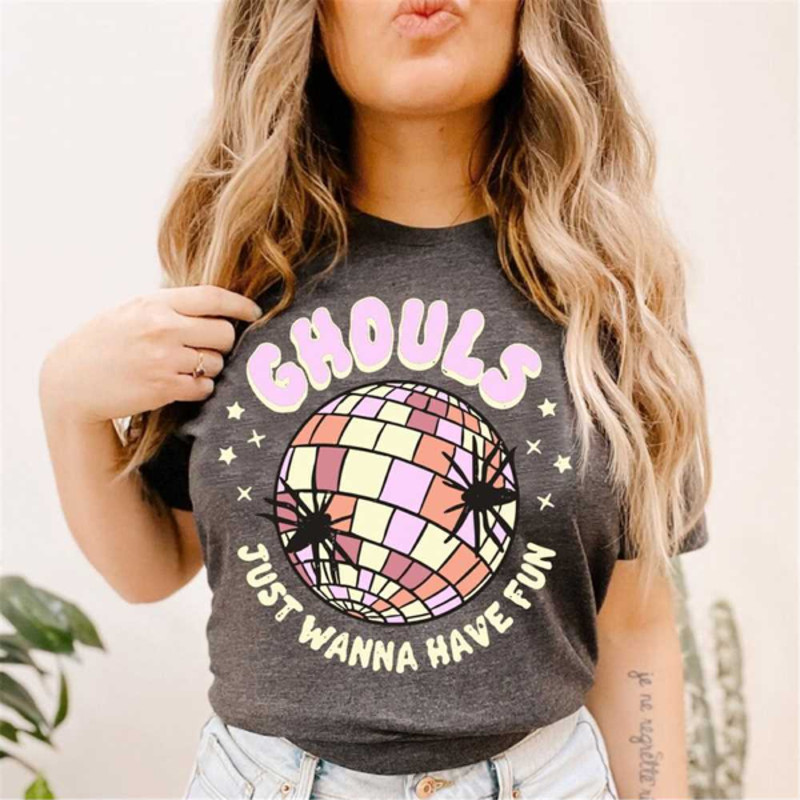 MR23102023142344retrohalloweenshirtghoulsjustwannahavefunshirtdarkheatherjpg