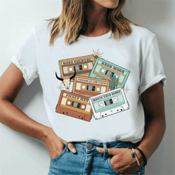 90s western shirt, 90s country cassette tape shirt, western cassette tapes country music shirt, 90s vibes country graphi