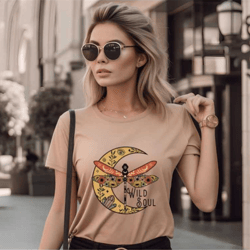 boho celestial sweatshirt, wild soul shirt, free spirit hoodie, wild and free sweater, positive energy crewneck, gypsy s