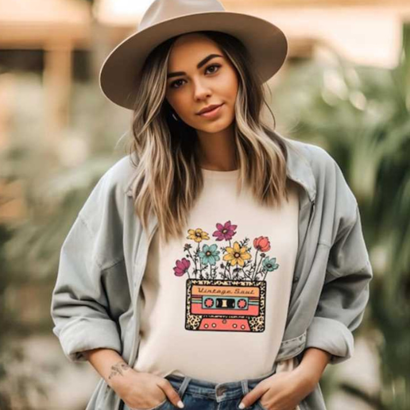 MR2410202374810bohofloralunisextshirtplantwomensminimalistimage1jpg