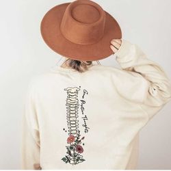 women's motivational sweatshirt, inspirational shirt, positivity t-shirt, wildflower sweatshirt gift, grow positive thou