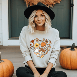 fall t-shirt, autumn leaves and pumpkins please - thanksgiving pumpkin sweatshirt, autumn hoodie, fall wreath sweater