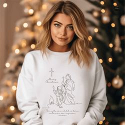 christian gift for christmas, religious christmas nativity t-shirt, holy night faith christmas hoodie, nativity jesus ch