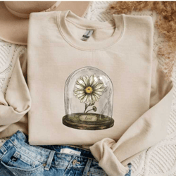 custom birth month birth flower sweatshirt, easter gift for her, gift for mom, plant mama gift, gift for grandmother, cu