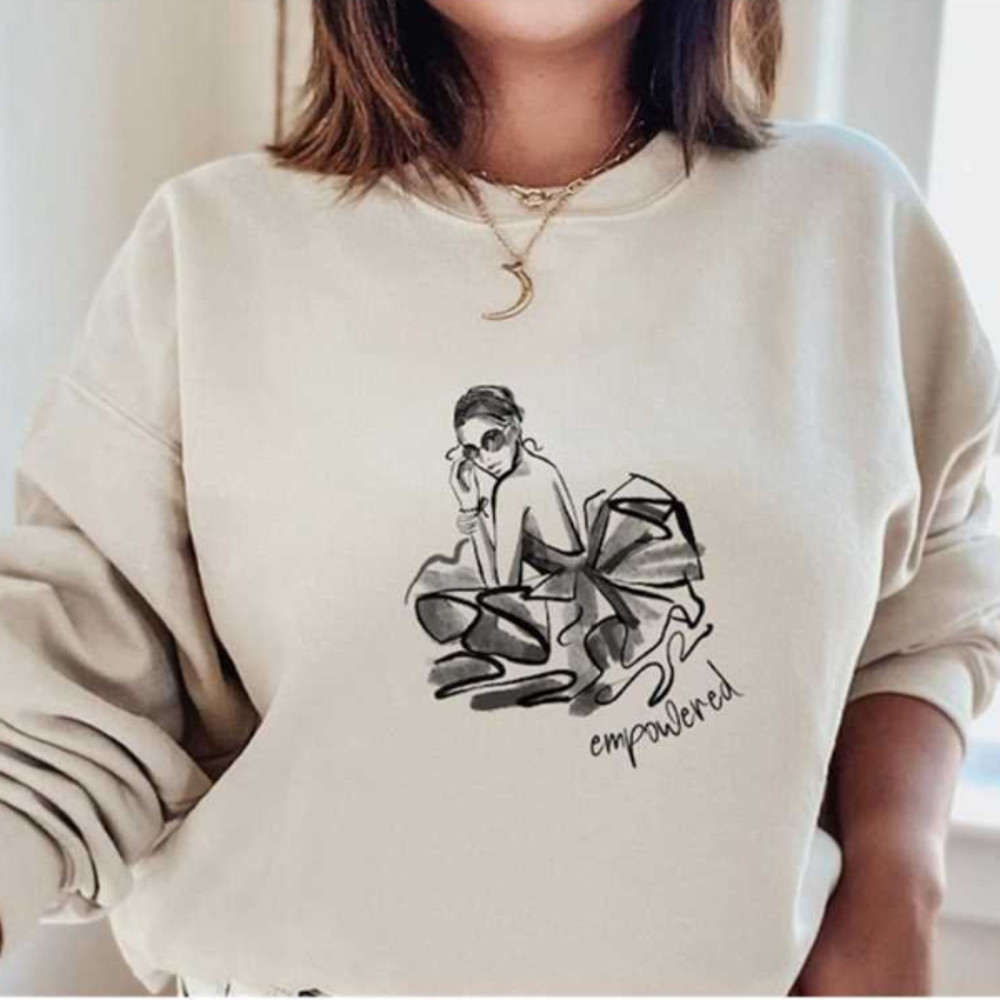 MR2410202394753feministshirtempoweredwomanshirtwomanempowergiftimage1jpg