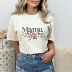 mama crewneck sweatshirt gift, mama sweater, baby shower gift, pregnancy reveal shirt, unisex sweatshirt gift for mom, w