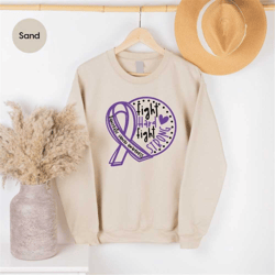 cancer survivor gifts, pancreatic cancer awareness sweatshirt, cancer patient long sleeve shirts, family support hoodies