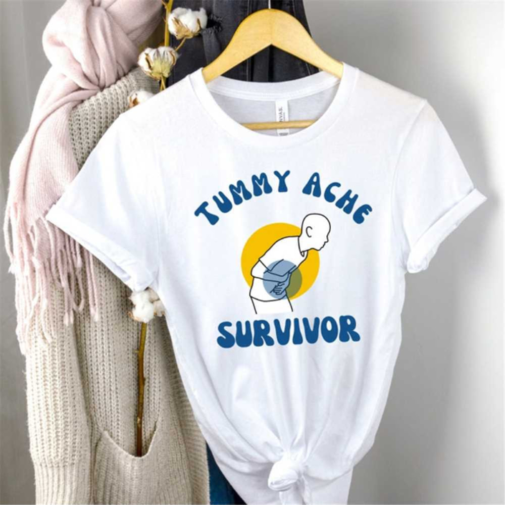 MR2510202383138funnytummyachesurvivorteeshirttummyachesurvivorimage1jpg