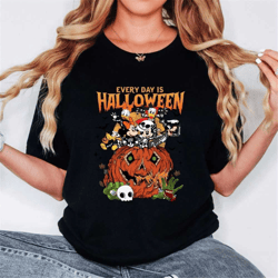 everyday is halloween tshirt, disney halloween shirt, mickey's not so scary halloween party family matching shirt, micke