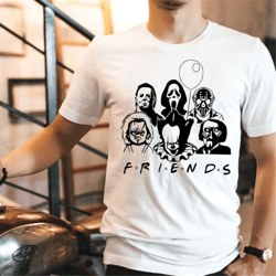 the psycho bunch friends t-shirt, horror movie shirt, halloween shirt, best movie characters shirt, halloween gift, unis
