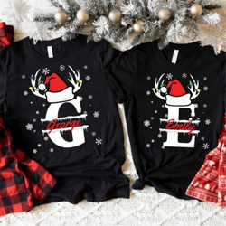 family christmas shirt, personalized christmas family t-shirt, custom christmas shirt with name, christmas gift, custom