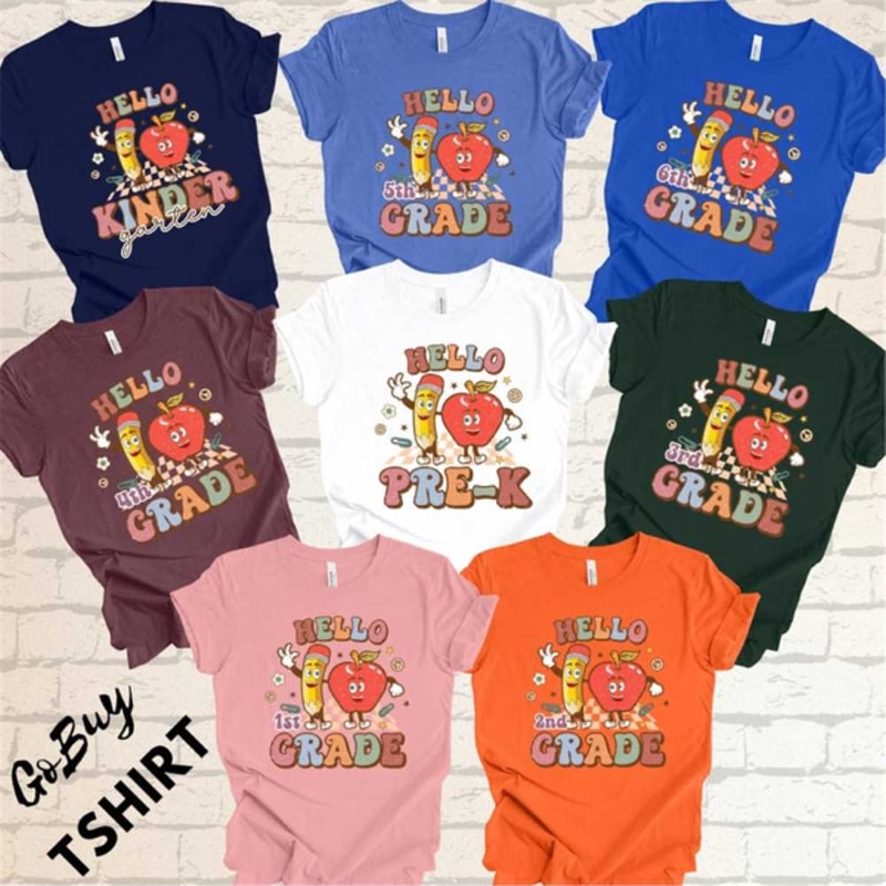 MR2510202311913hellofirstgradeshirthellosecondgradeshirthellothirdimage1jpg