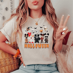 disney horror friends shirt, halloween shirt, happy halloween shirt,disney vampire shirt, disney halloween shirt, fall t