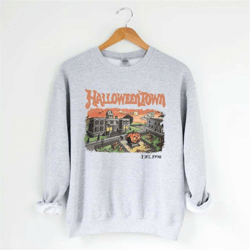vintage halloween town est 1998 sweatshirt, halloweentown sweatshirt, spooky season shirt, halloween party , gift for ha