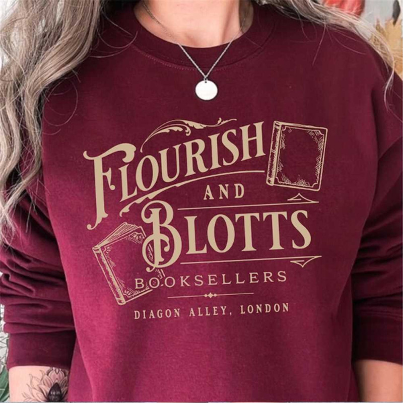 MR2510202316233wizardbookshopcrewnecksweatshirtbooknerdsweatshirtimage1jpg