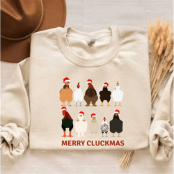 funny christmas chicken sweatshirt, unique gift for mom, christmas work shirt, plus size christmas sweater, ugly christm