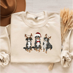bernese mountain christmas shirt, dog sweatshirt, bernese mountain sweatshirt, bernese dog mom, bernese xmas gifts, bern
