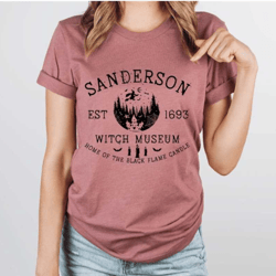 sanderson witch museum shirts, halloween shirts, hocus pocus shirts, sanderson sisters , sanderson museum, halloween out