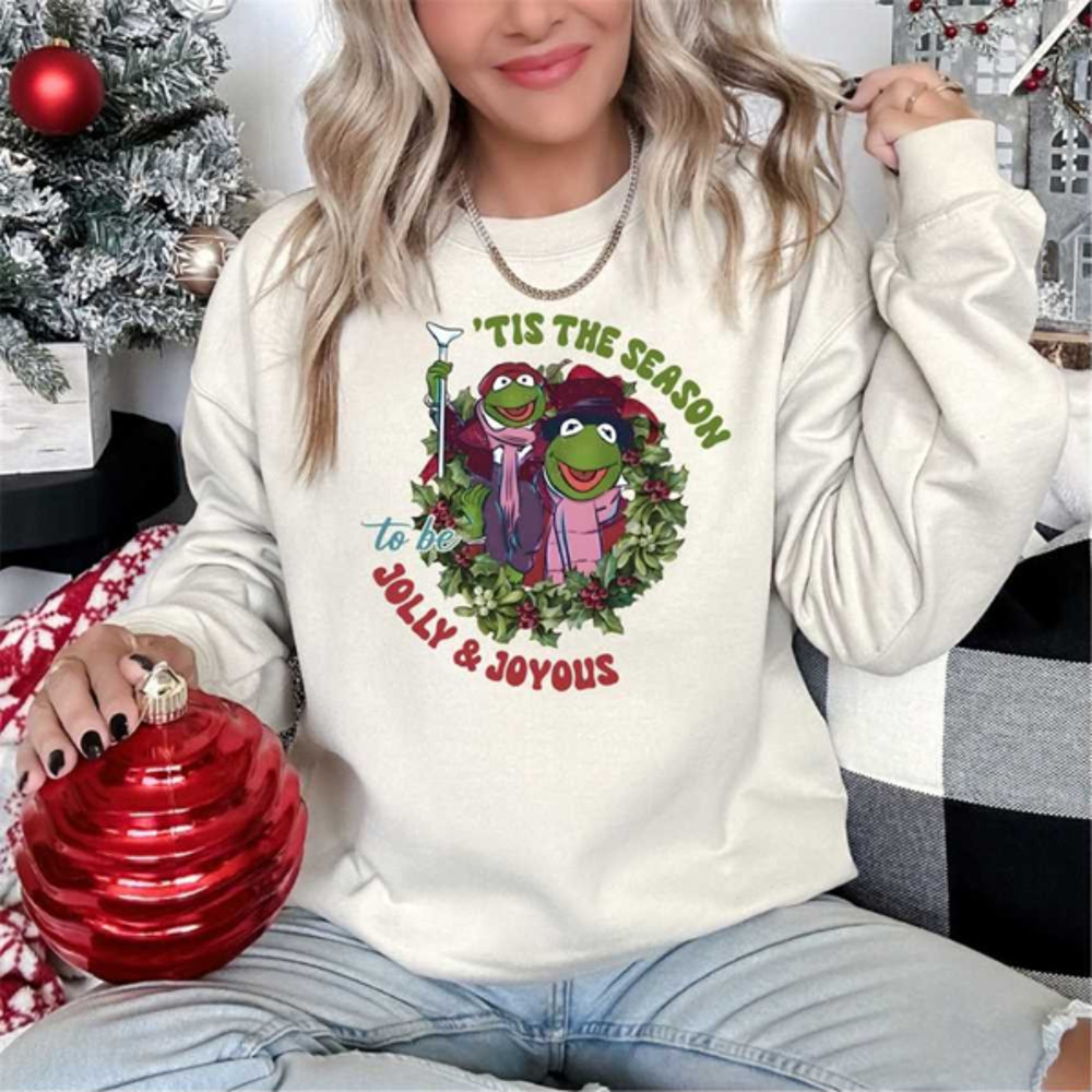 MR2610202314258muppetshowchristmassweatshirttistheseasontobejollyimage1jpg