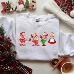 christmas sweatshirt, christmas characters shirt, christmas squad, christmas friends shirt,funny christmas sweatshirt,ch