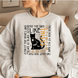 twist the bones shir, halloween black cat shirt, witch spell t-shirt, halloween cats shirt, halloween gifts, funny hallo